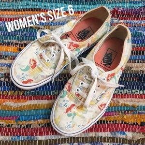 RARE LITTLE MERMAID DISNEY VANS